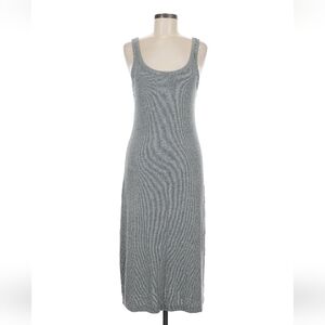 Aerie Body Con Gray Dress Medium